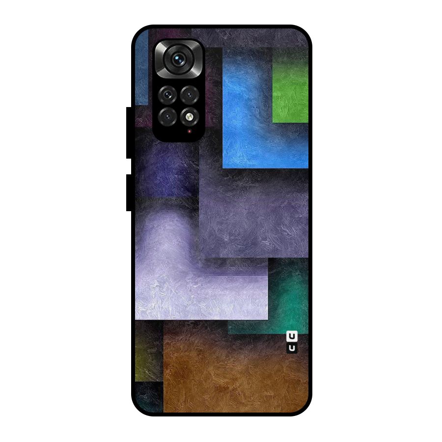 Concrete Squares Metal Back Case for Redmi Note 11 Pro Plus 5G
