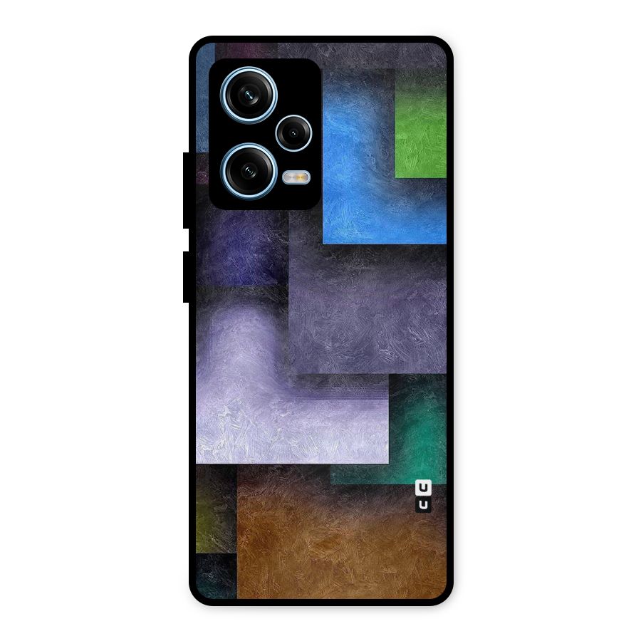 Concrete Squares Metal Back Case for Redmi Note 12 Pro
