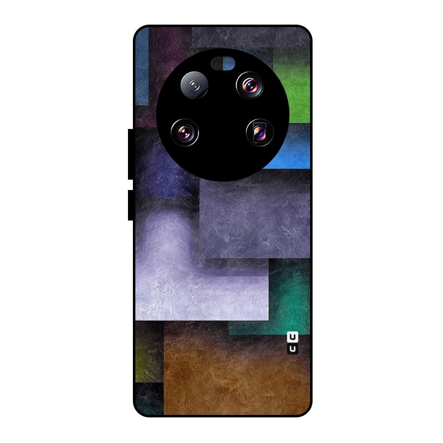 Concrete Squares Metal Back Case for Xiaomi 13 Ultra