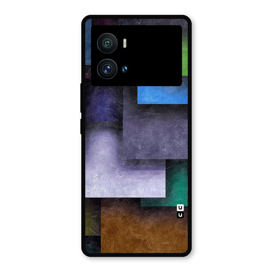 Concrete Squares Metal Back Case for iQOO 9 Pro