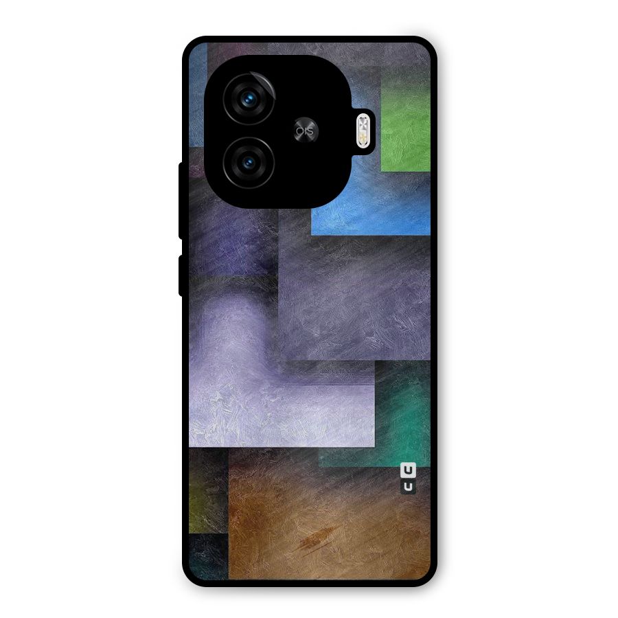 Concrete Squares Metal Back Case for iQOO Neo 10R