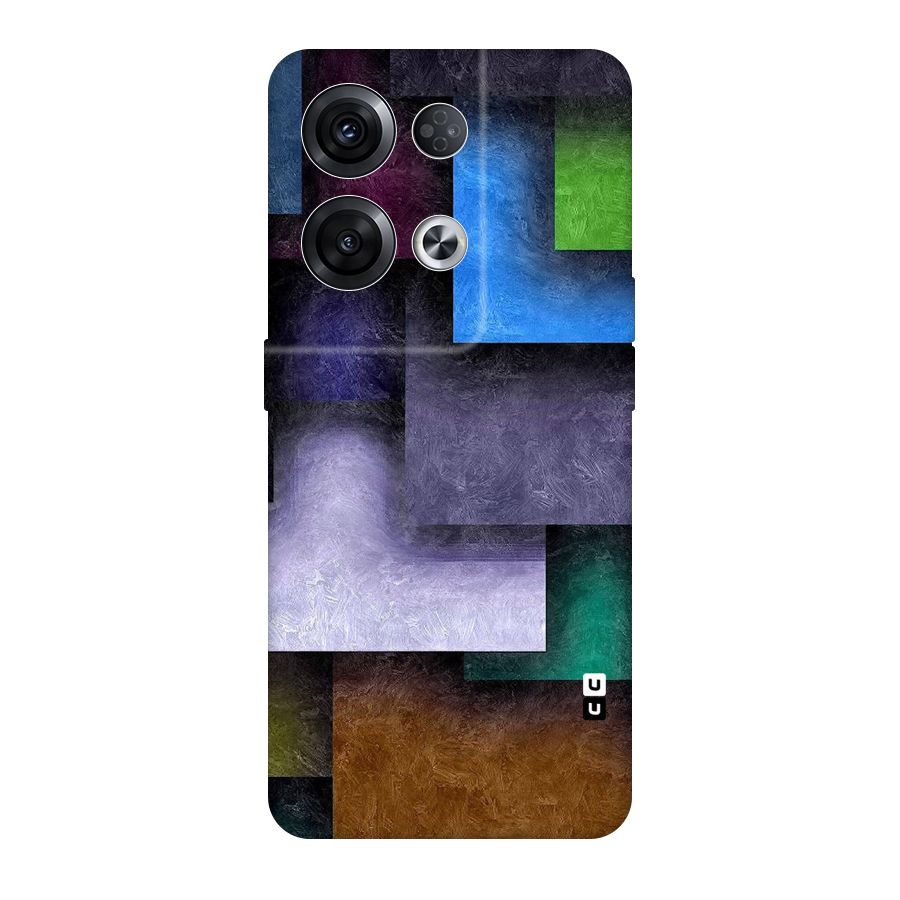 Concrete Squares Original Polycarbonate Back Case for Oppo Reno8 Pro 5G