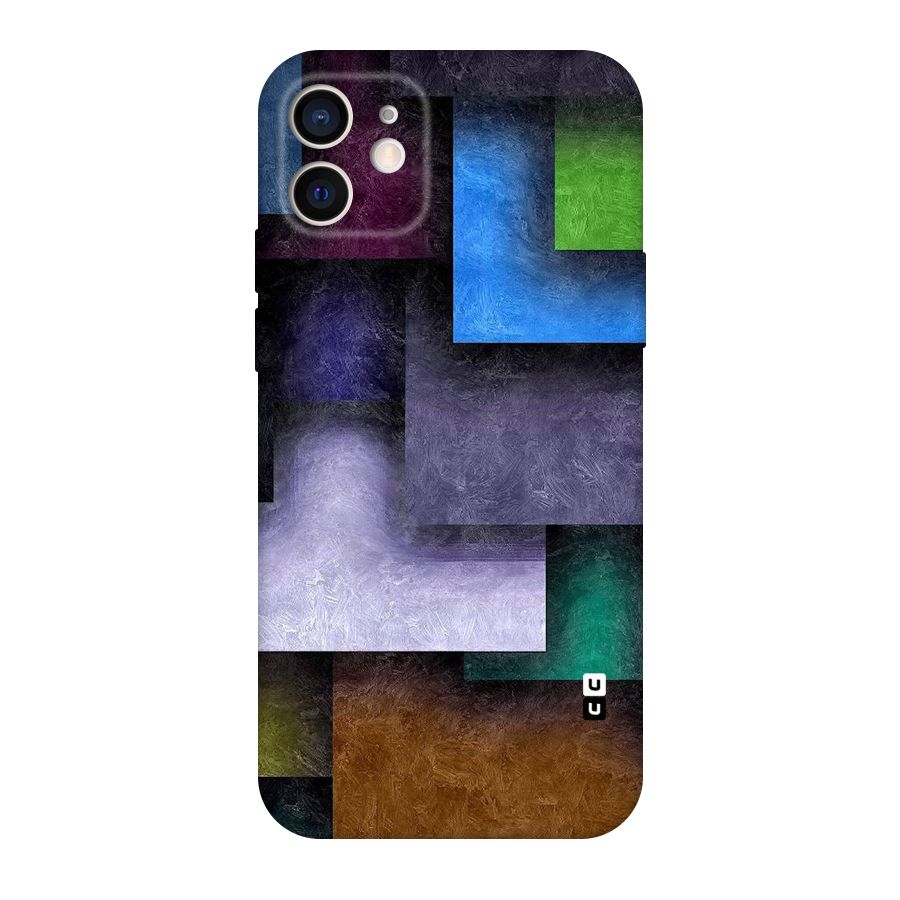 Concrete Squares Original Polycarbonate Back Case for iPhone 12