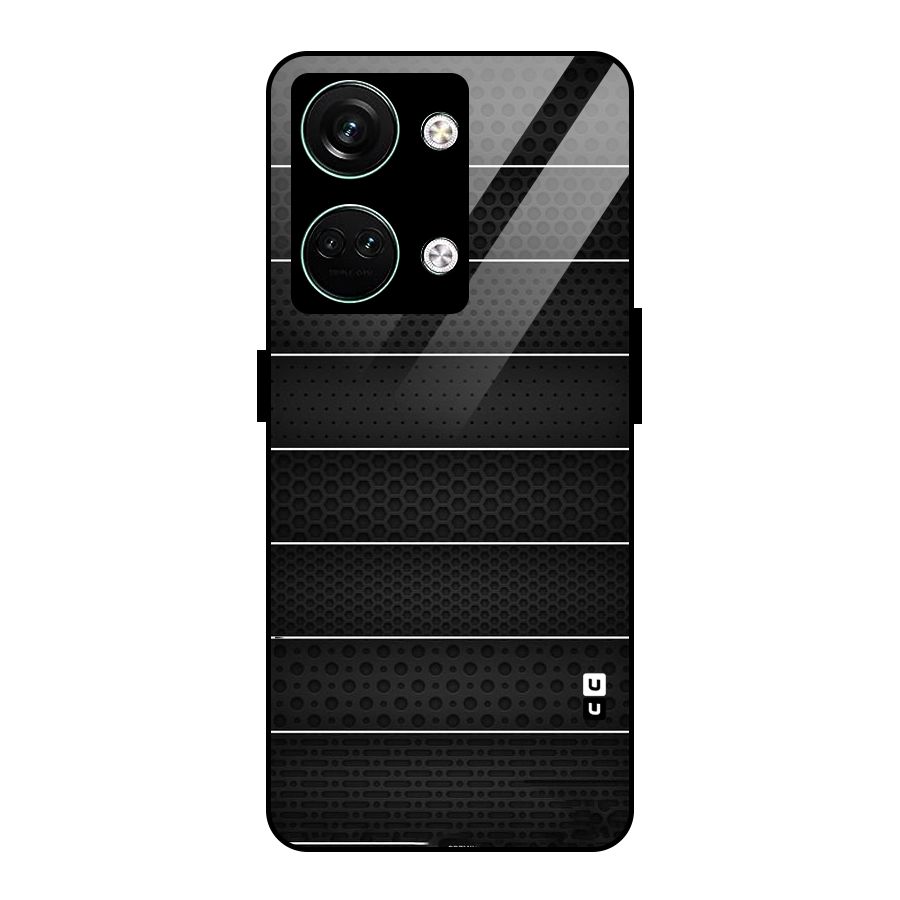 Concrete Stripes Glass Back Case for Oneplus Nord 3