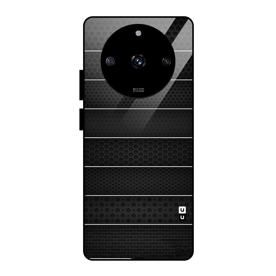 Concrete Stripes Glass Back Case for Realme Narzo 60 5G