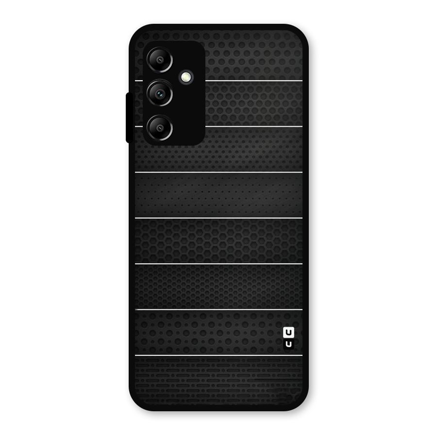 Concrete Stripes Metal Back Case for Galaxy A14 5G