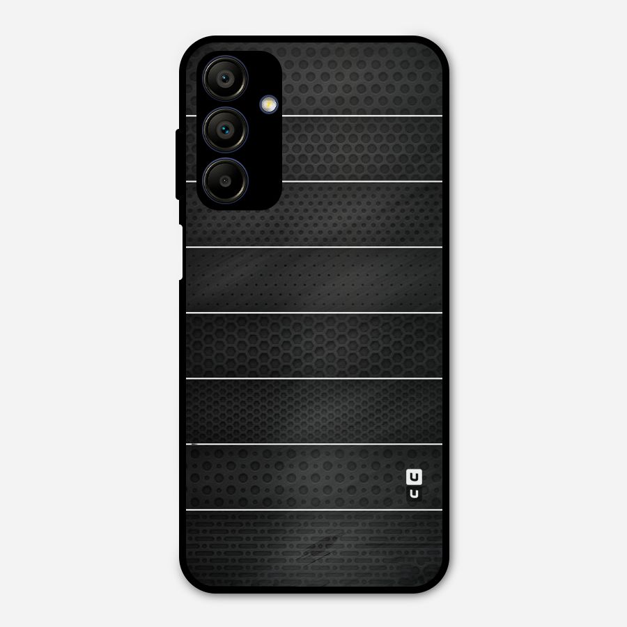 Concrete Stripes Metal Back Case for Galaxy A15 5G