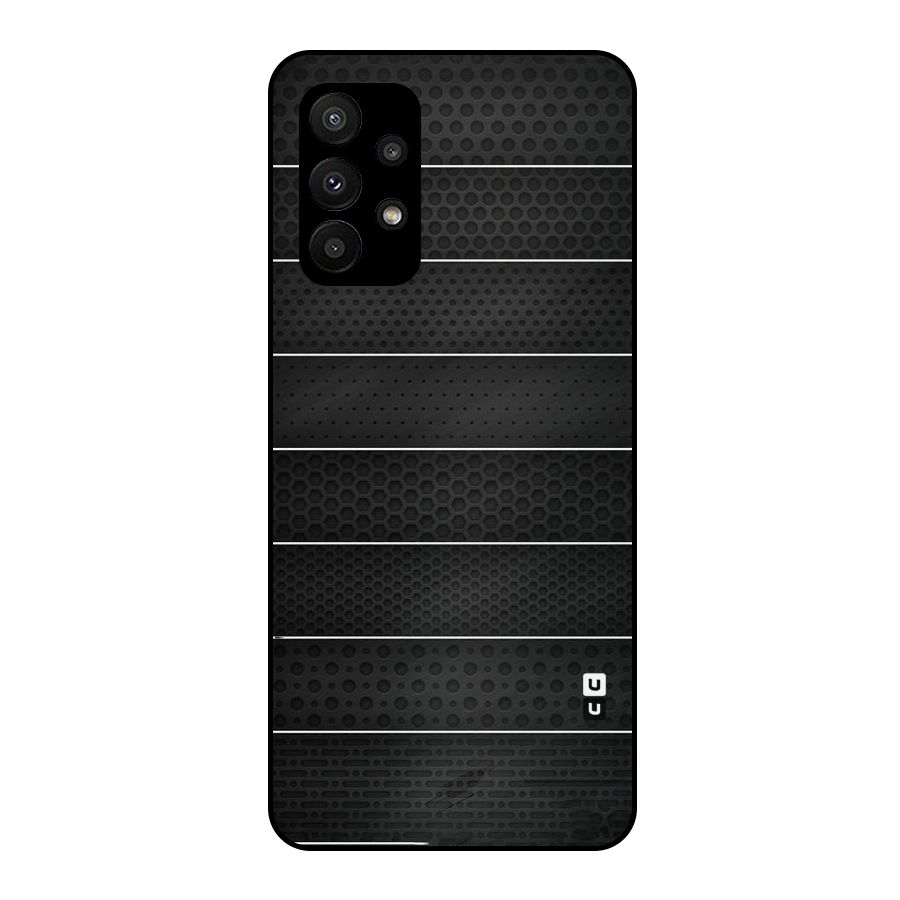 Concrete Stripes Metal Back Case for Galaxy A23
