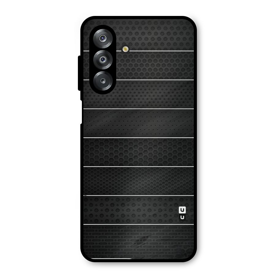 Concrete Stripes Metal Back Case for Galaxy A26