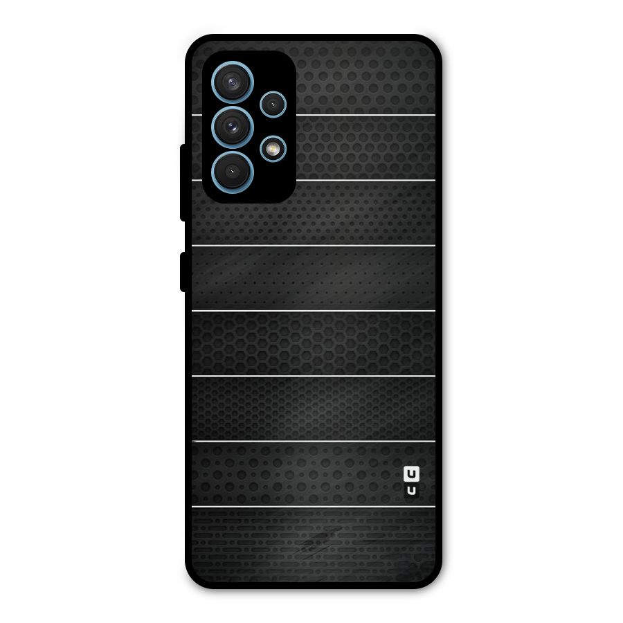 Concrete Stripes Metal Back Case for Galaxy A32