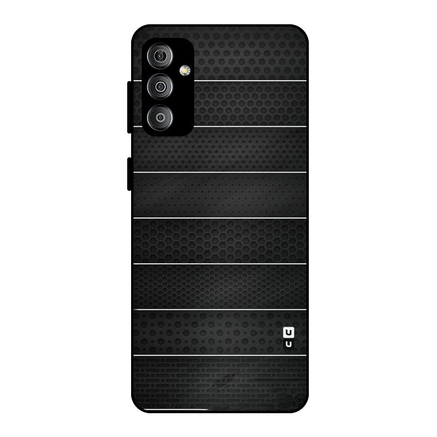 Concrete Stripes Metal Back Case for Galaxy F23