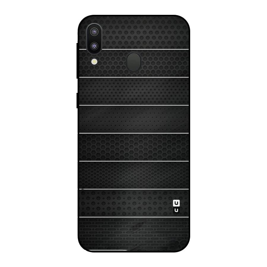 Concrete Stripes Metal Back Case for Galaxy M20