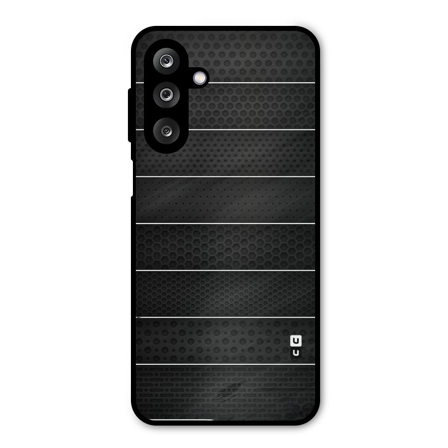 Concrete Stripes Metal Back Case for Galaxy M36