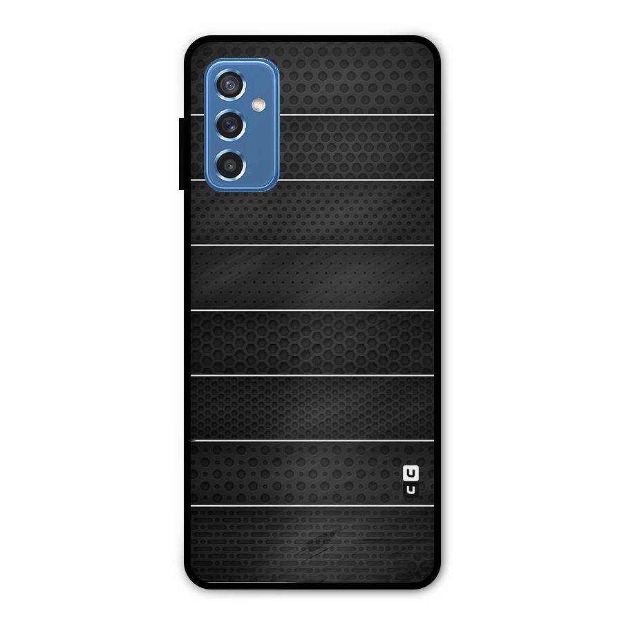 Concrete Stripes Metal Back Case for Galaxy M52 5G