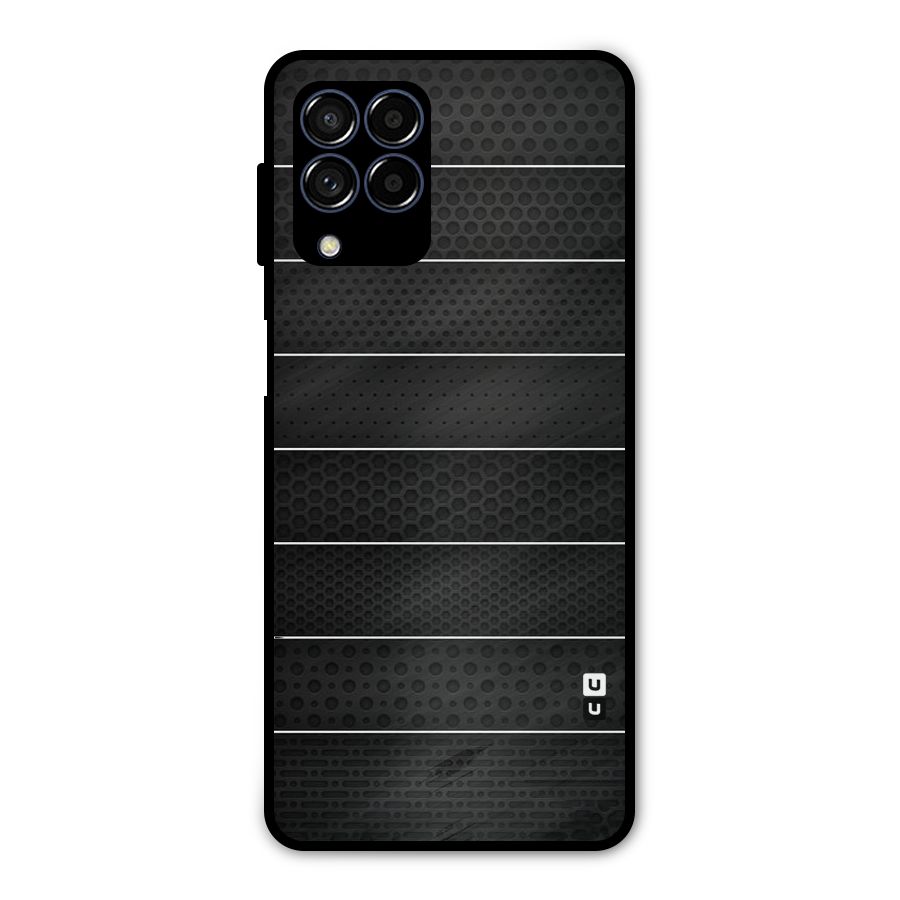 Concrete Stripes Metal Back Case for Galaxy M53 5G