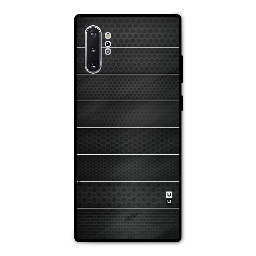 Concrete Stripes Metal Back Case for Galaxy Note 10 Plus