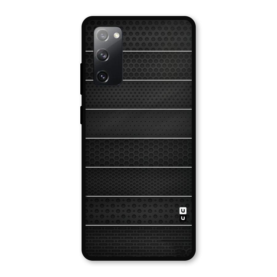 Concrete Stripes Metal Back Case for Galaxy S20 FE