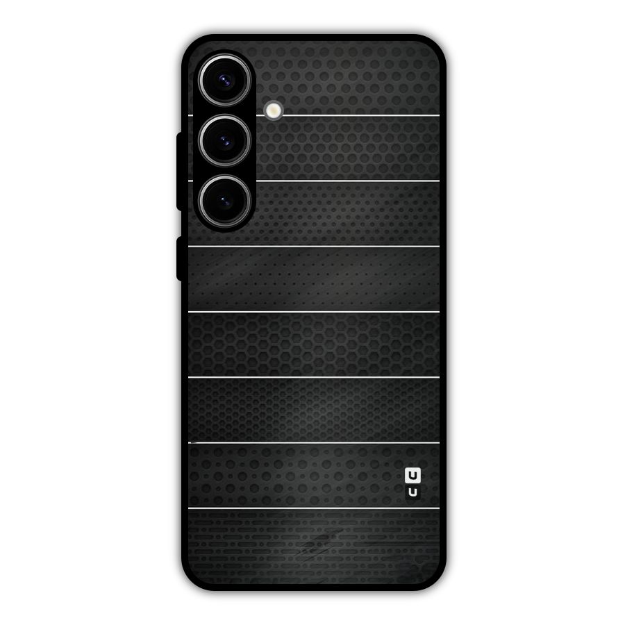 Concrete Stripes Metal Back Case for Galaxy S24 Plus