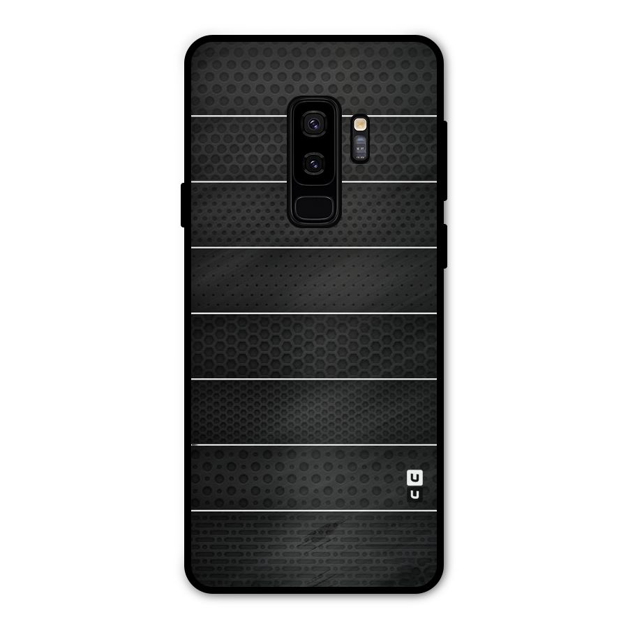 Concrete Stripes Metal Back Case for Galaxy S9 Plus