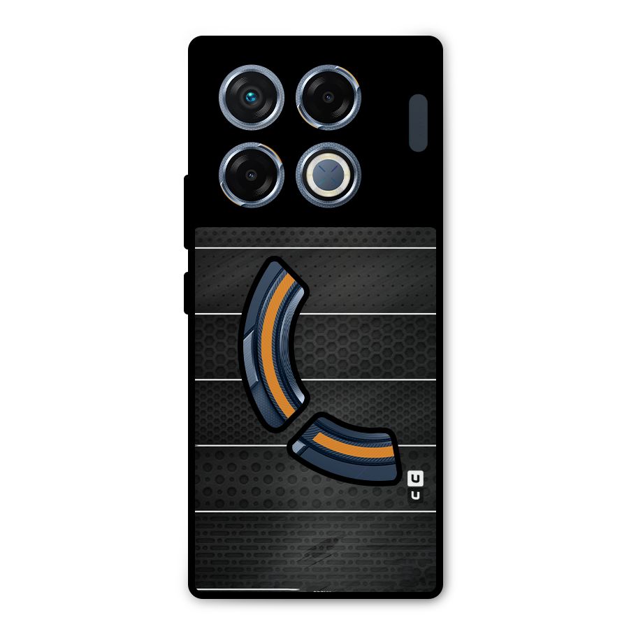 Concrete Stripes Metal Back Case for Infinix GT 20 Pro