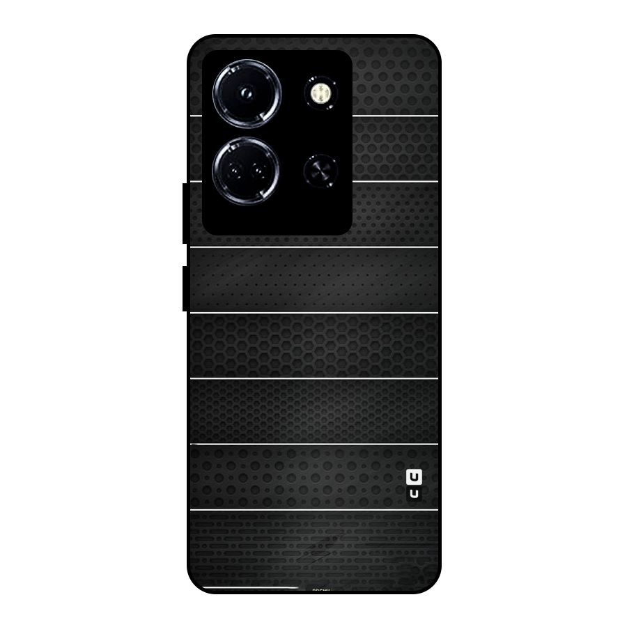 Concrete Stripes Metal Back Case for Infinix Note 30 5G