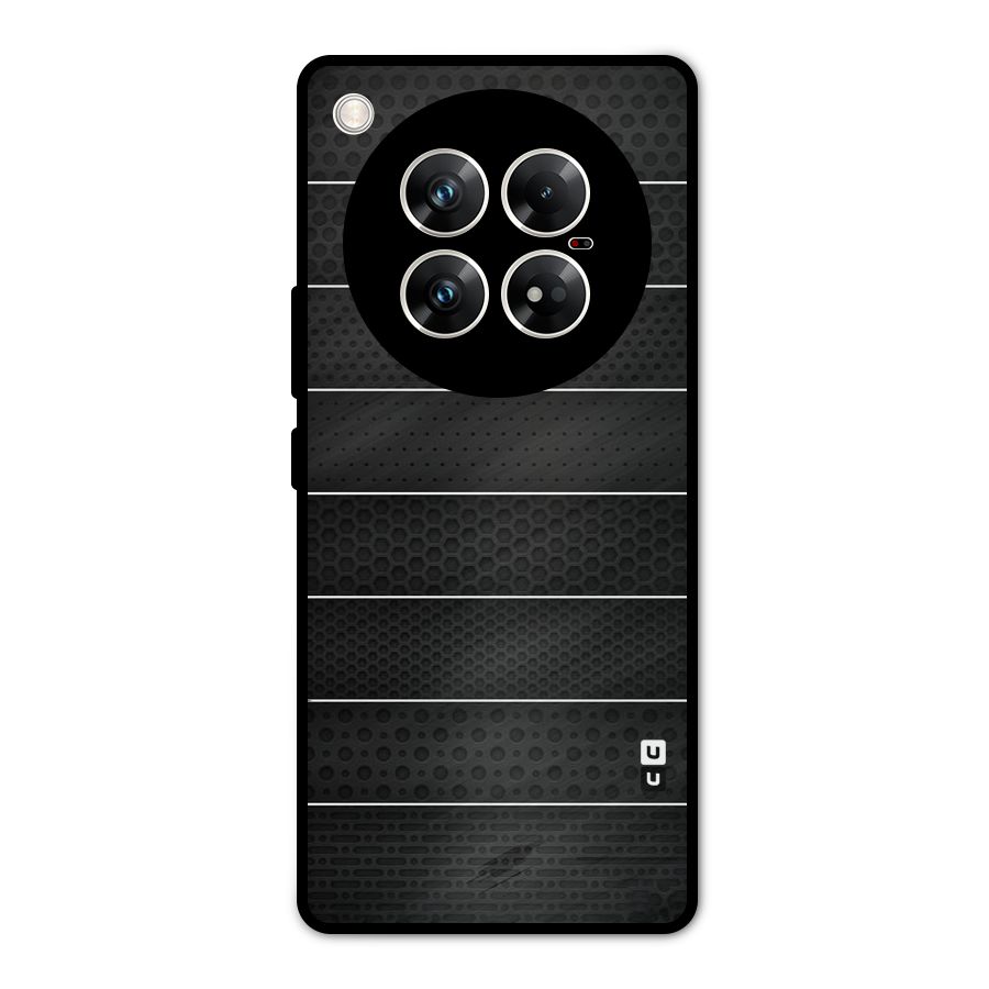 Concrete Stripes Metal Back Case for Infinix Zero 40 5G