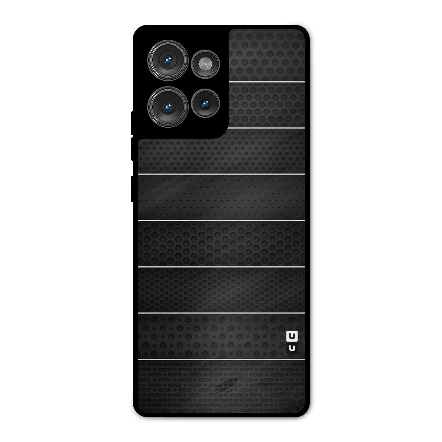 Concrete Stripes Metal Back Case for Motorola Edge 50