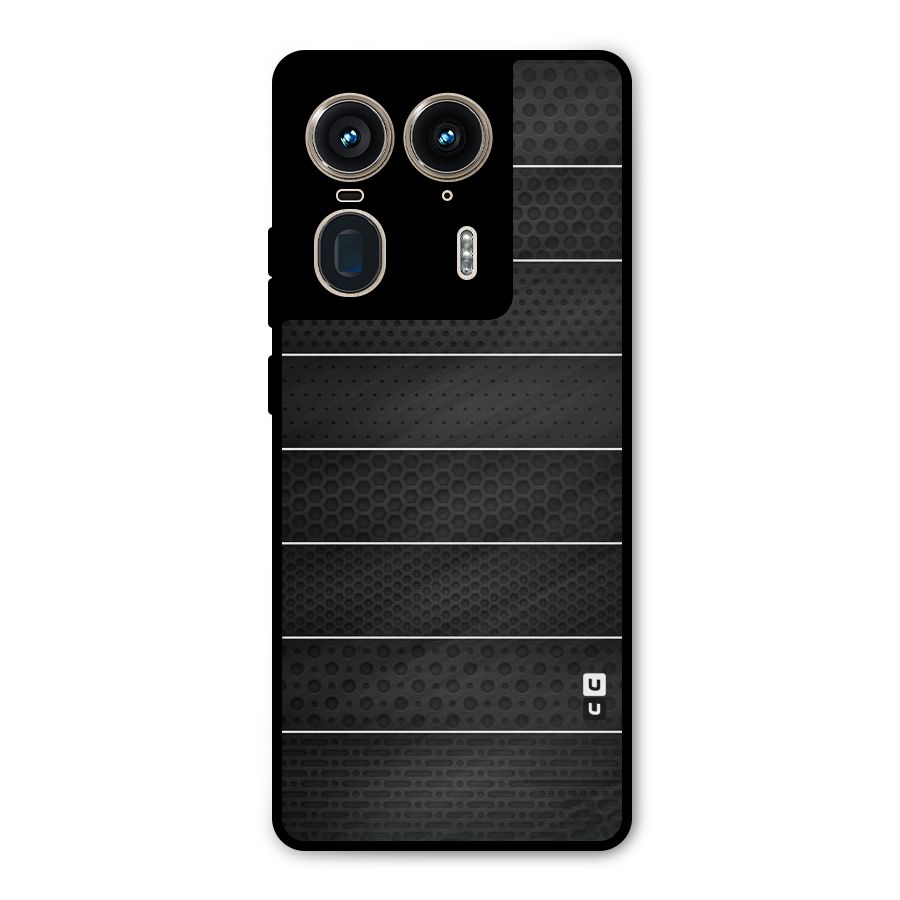 Concrete Stripes Metal Back Case for Motorola Edge 50 Ultra