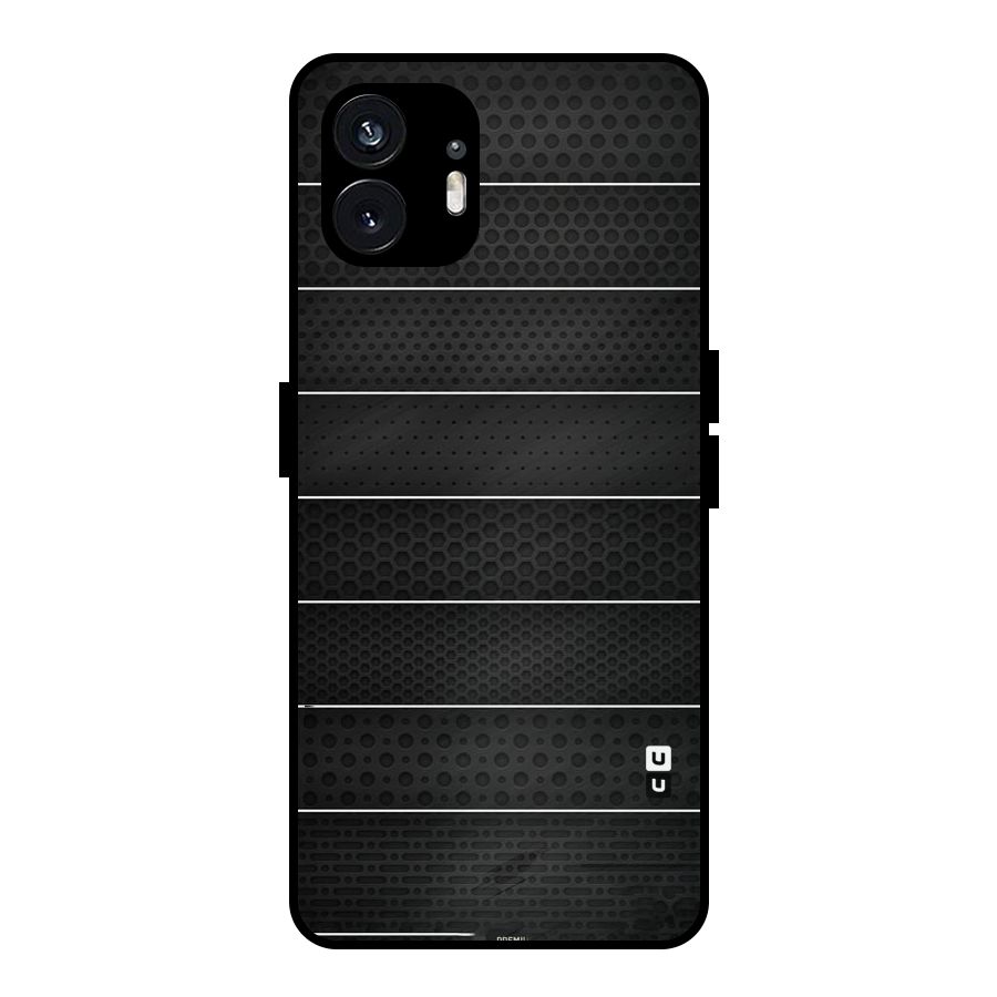 Concrete Stripes Metal Back Case for Nothing Phone 2