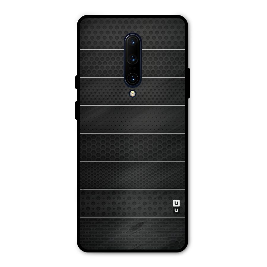 Concrete Stripes Metal Back Case for OnePlus 7 Pro
