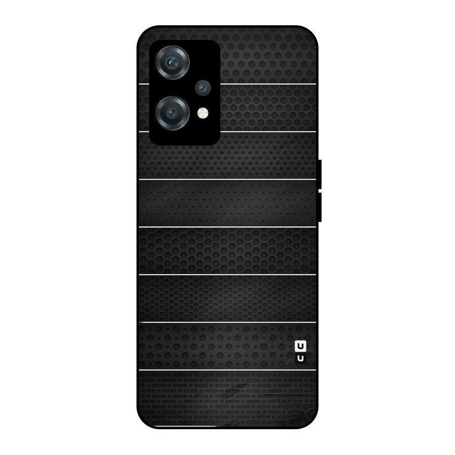 Concrete Stripes Metal Back Case for OnePlus Nord CE 2 Lite 5G