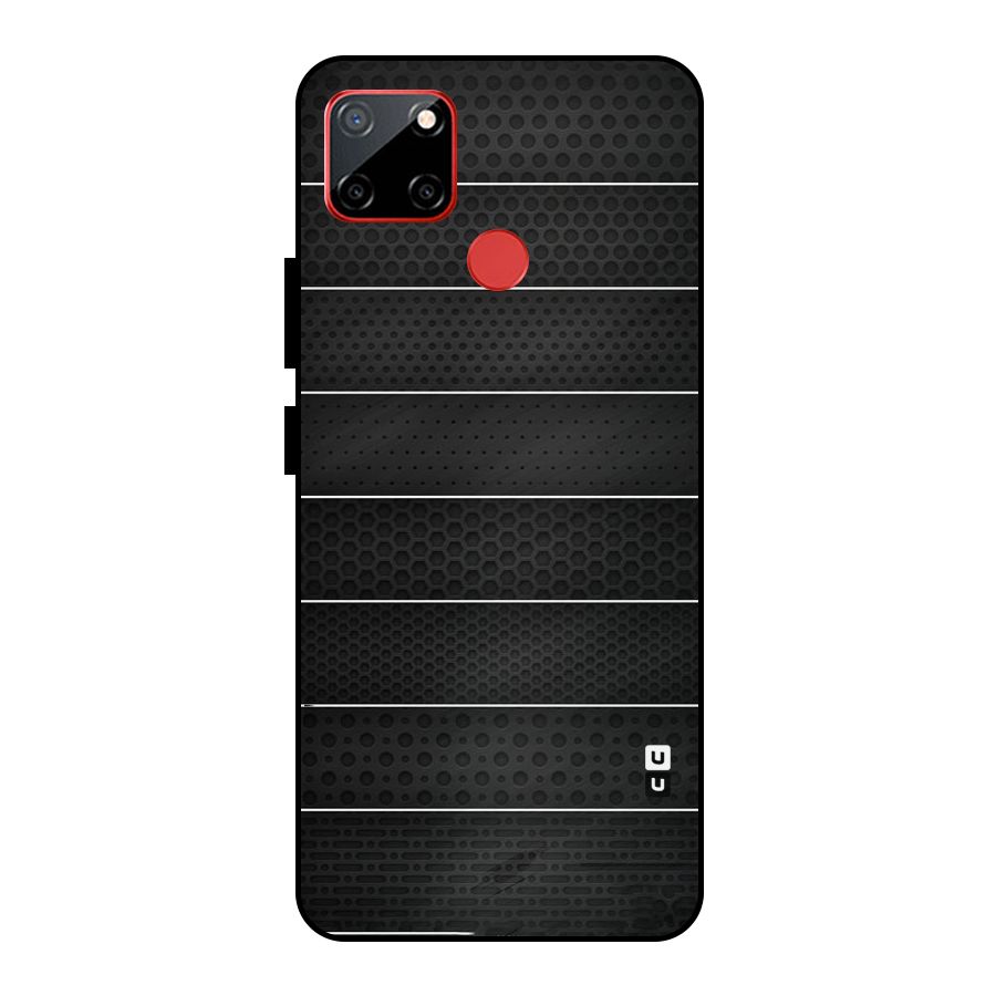 Concrete Stripes Metal Back Case for Realme C12