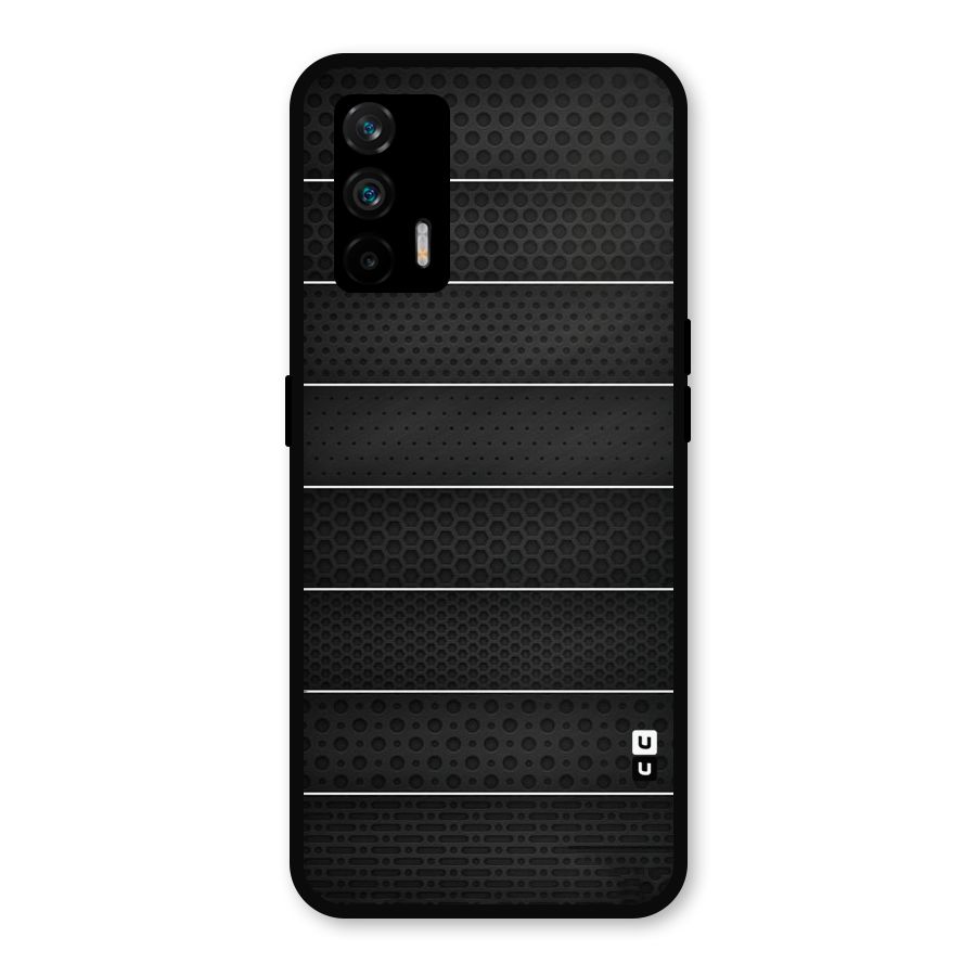 Concrete Stripes Metal Back Case for Realme GT 5G