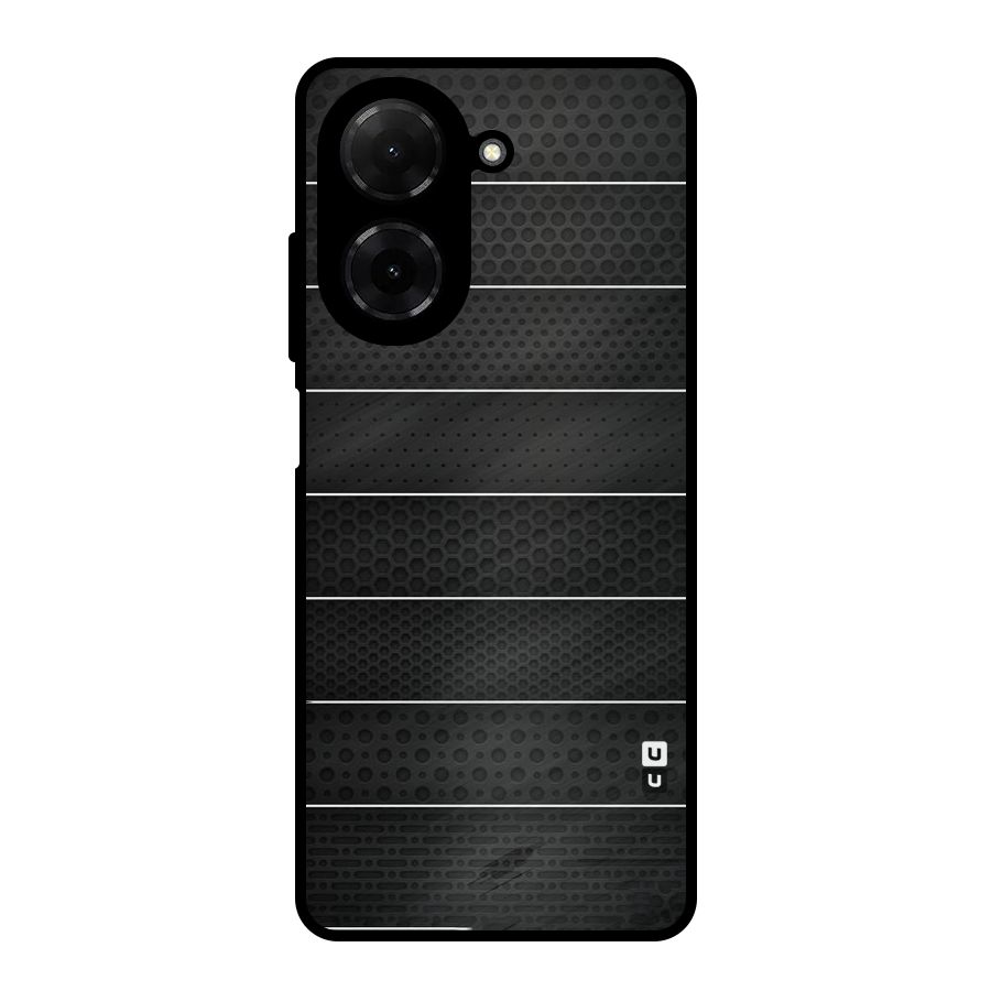 Concrete Stripes Metal Back Case for Redmi A5 4G