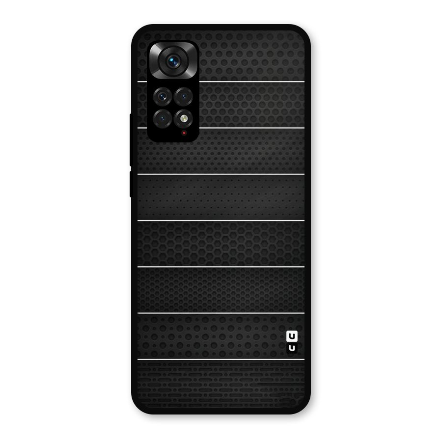 Concrete Stripes Metal Back Case for Redmi Note 11