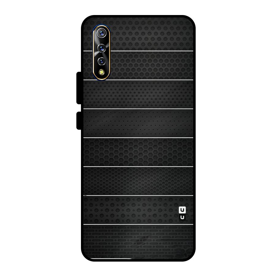 Concrete Stripes Metal Back Case for Vivo S1