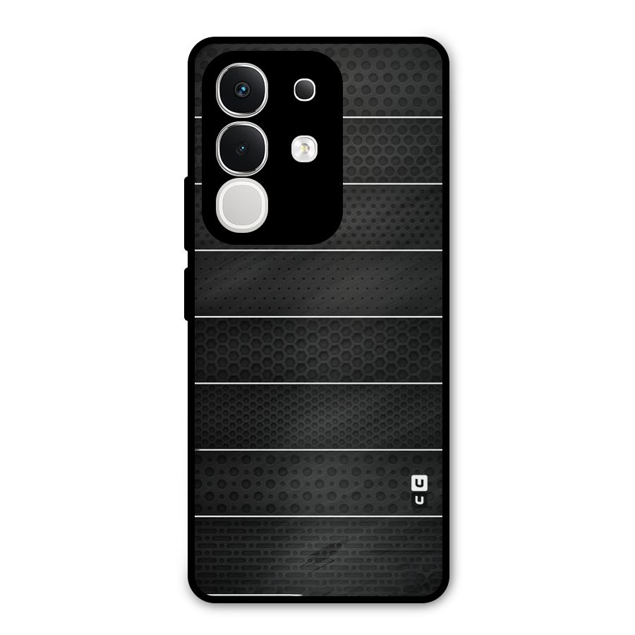 Concrete Stripes Metal Back Case for Vivo T4x