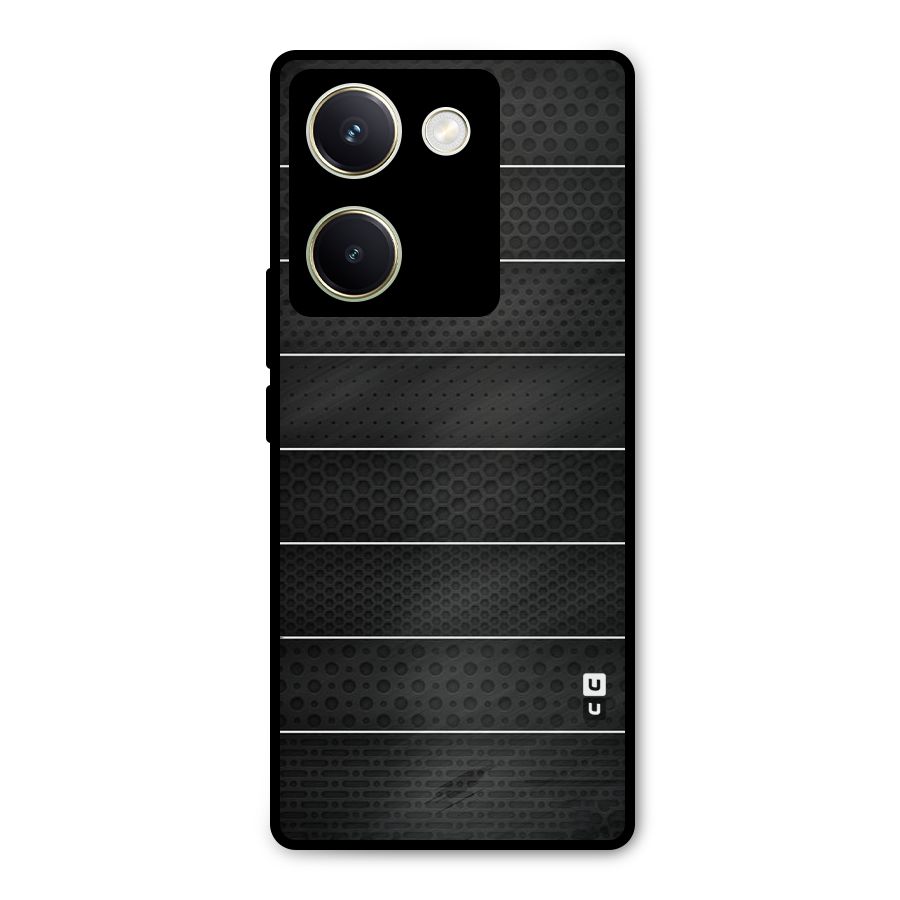 Concrete Stripes Metal Back Case for Vivo Y200 Pro