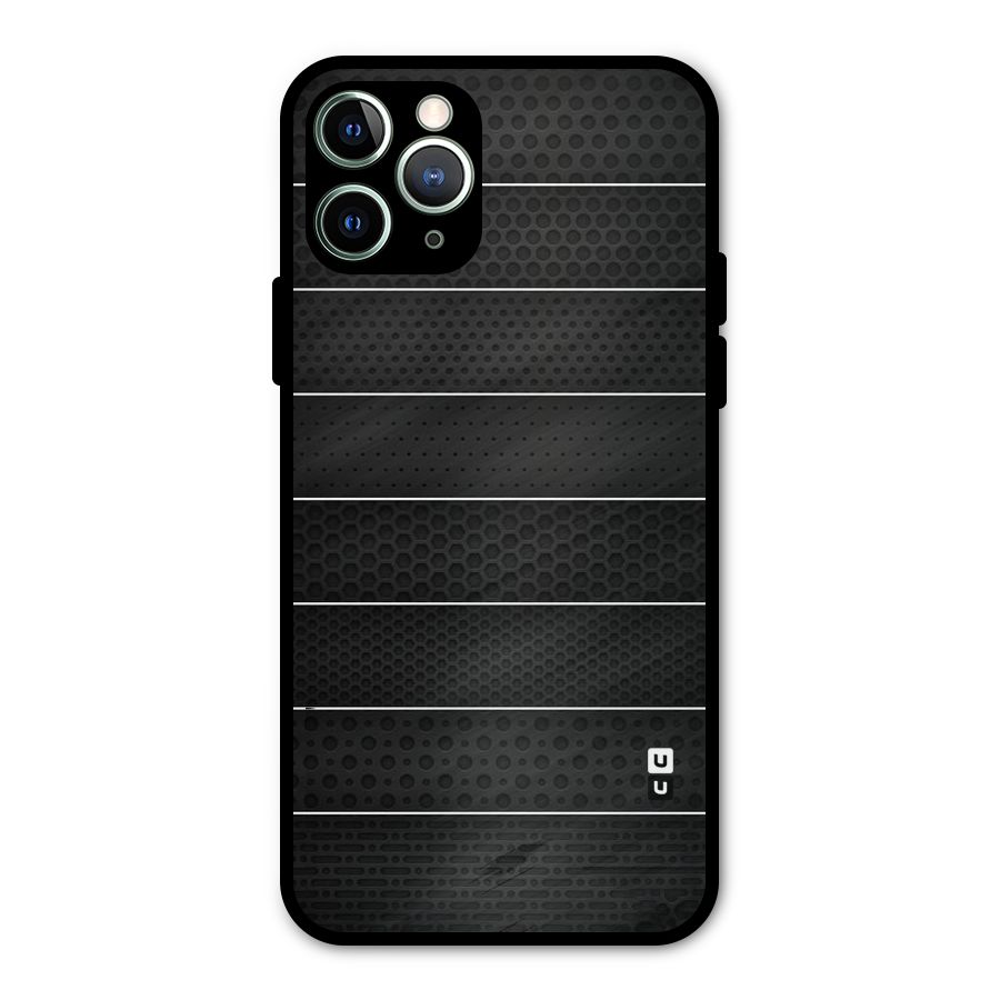 Concrete Stripes Metal Back Case for iPhone 11 Pro Max