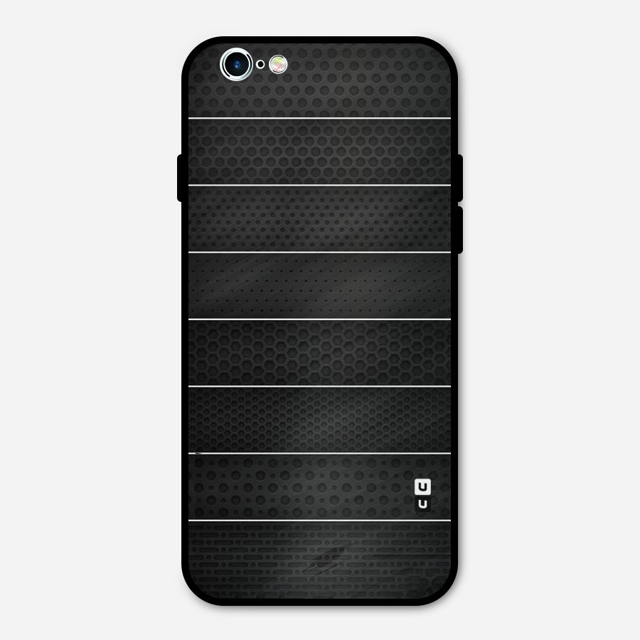 Concrete Stripes Metal Back Case for iPhone 6 6s