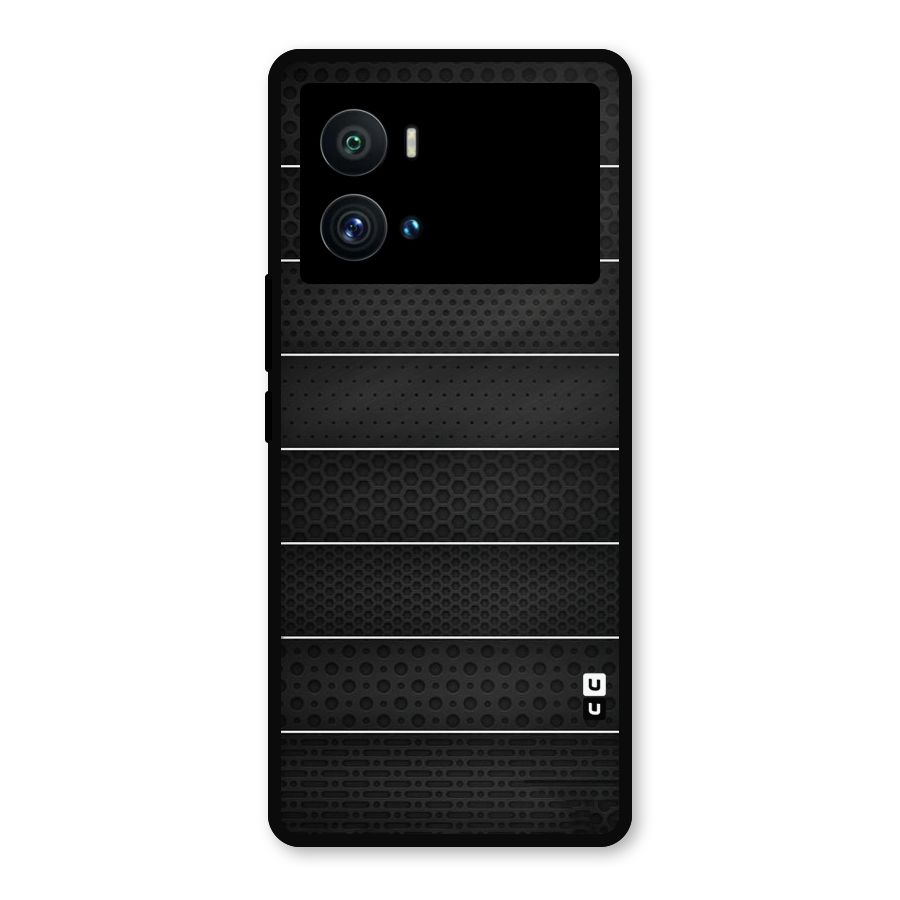 Concrete Stripes Metal Back Case for iQOO 9 Pro