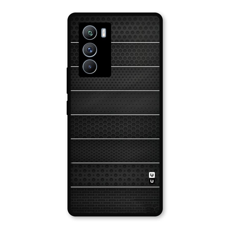 Concrete Stripes Metal Back Case for iQOO 9 SE