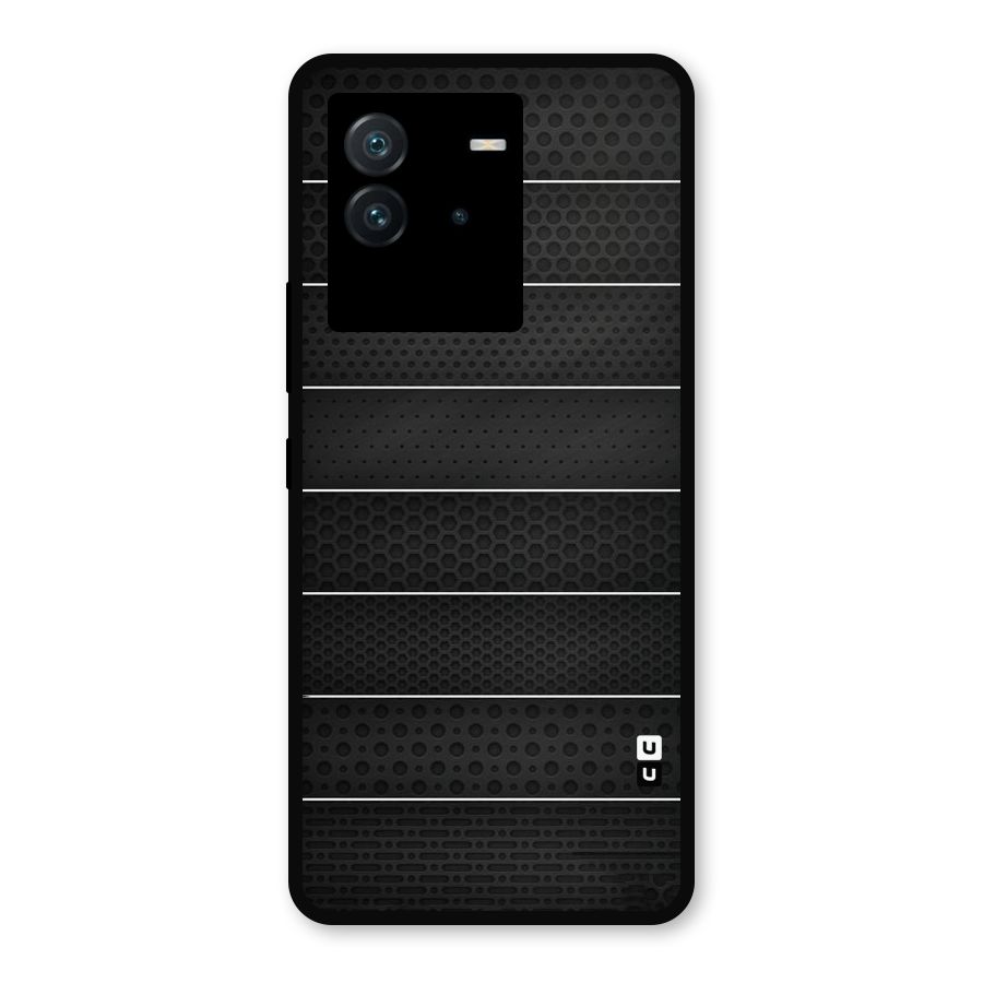 Concrete Stripes Metal Back Case for iQOO Neo 6 5G