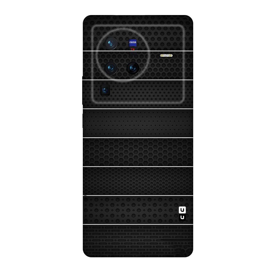 Concrete Stripes Original Polycarbonate Back Case for Vivo X80