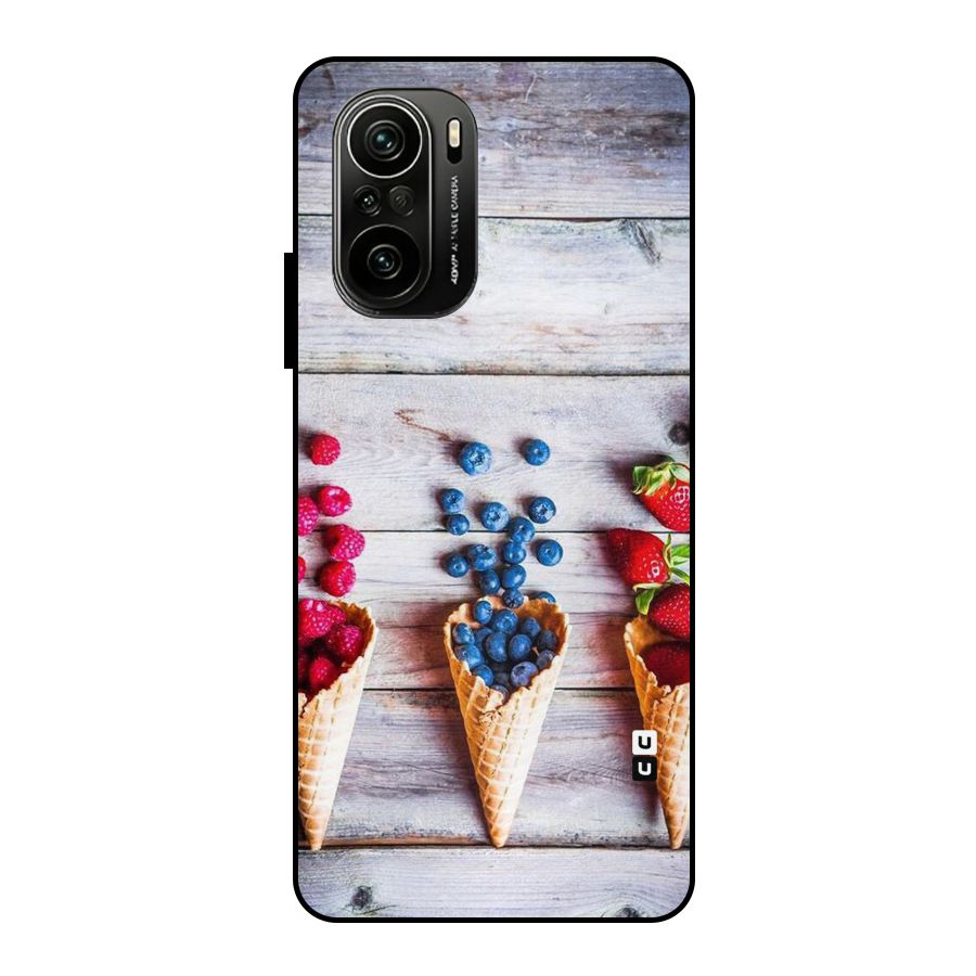 Cone Fruits Design Metal Back Case for Mi 11X Pro