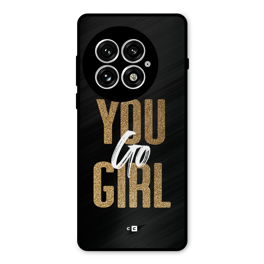 Confident Girl Metal Back Case for OnePlus 13