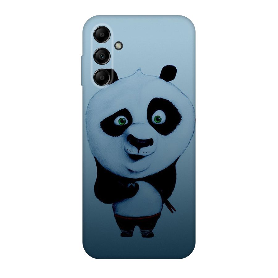 Confused Cute Panda Original Polycarbonate Back Case for Galaxy A14 5G