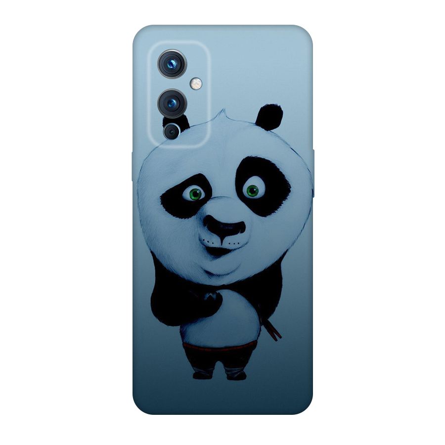Confused Cute Panda Original Polycarbonate Back Case for OnePlus 9