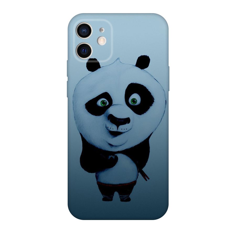 Confused Cute Panda Original Polycarbonate Back Case for iPhone 12