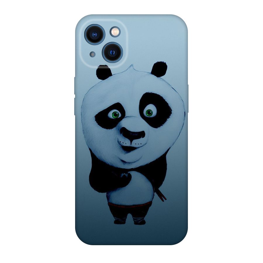 Confused Cute Panda Original Polycarbonate Back Case for iPhone 13
